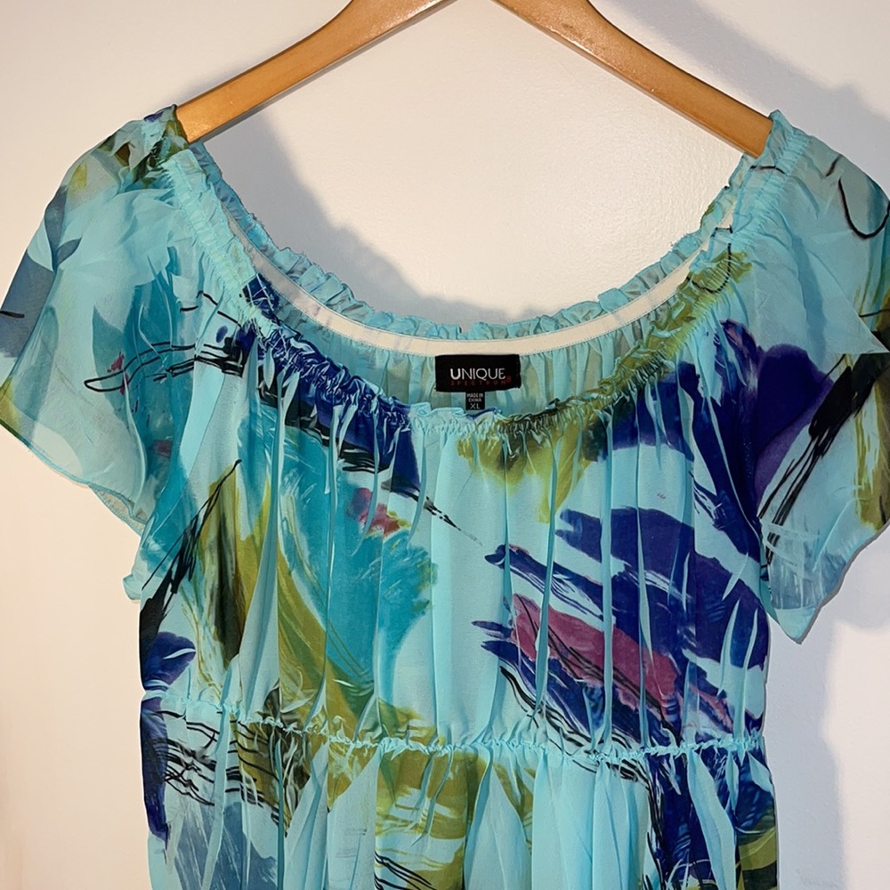 Unique Spectrum Multicolor Blouse - image 4